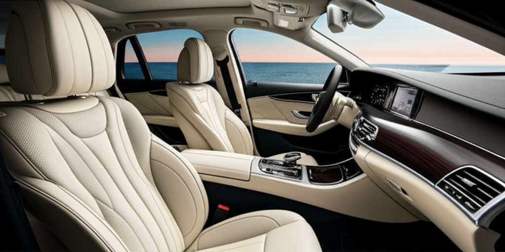 Luxury Sedan Interior Transformation - Before